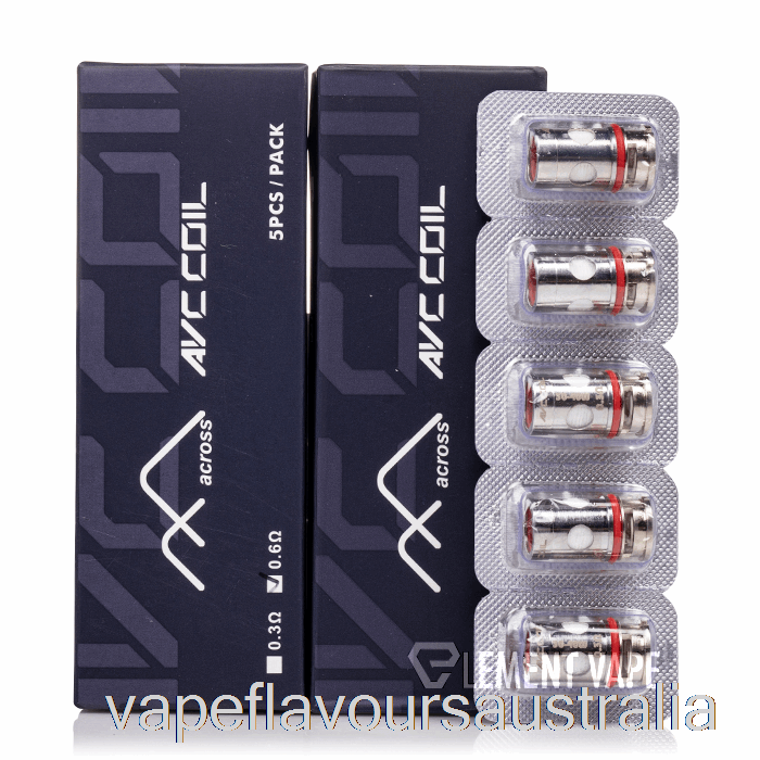 Vape Australia Across Vape AVC Replacement Coils 0.8ohm Mesh Coils